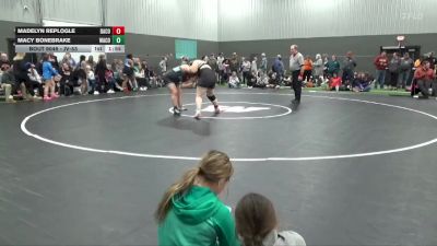 JV-53 lbs Round 2 - Madelyn Replogle, Davis County vs Macy Bonebrake, WACO