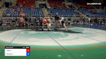 132 lbs Cons 32 #2 - Jaden New, Alabama vs Payton Brooks, Idaho