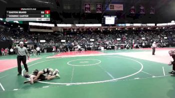 100 lbs Champ. Round 2 - Dominic Carter, LAC3 vs Easton Beard, DONA