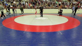 43 lbs Consi Of 8 #1 - Tanner Twaddle, Savannah Wrestling Center vs Bradlee Wall, Georgia