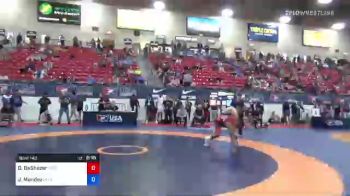 61 kg Round Of 16 - Daniel DeShazer, Gopher Wrestling Club - RTC vs Jesse Mendez, Region Wrestling Academy