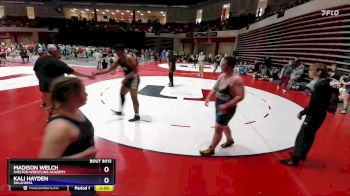 170 lbs Quarterfinal - Kali Hayden, Oklahoma vs Madison Welch, Shelton Wrestling Academy