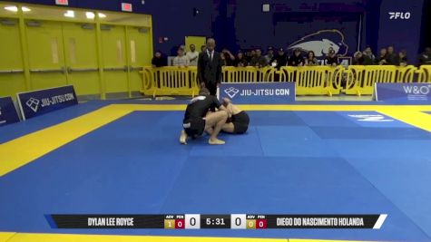 Diego Do Nascimento Holanda vs Dylan Lee Royce 2025 Pan IBJJF Jiu-Jitsu No-Gi Championship