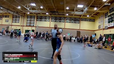 80 lbs Round 9 (10 Team) - Troy Plankenhorn, Warhawks Wrestling vs Troy Migliaccio, The Compound