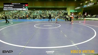 89 lbs Round Of 32 - Carson Smith, F-5 Grappling vs Seth Sobaje, The Empire