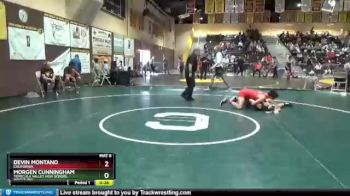 145 lbs Cons. Round 1 - Devin Montano, California vs Morgen Cunningham, Temecula Valley High School Wrestling