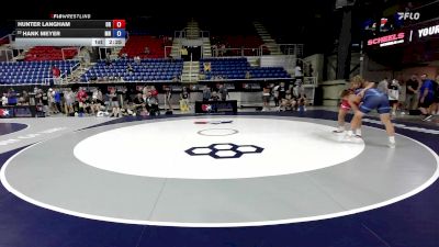 215 lbs Cons. Sub-quarters - Hunter Langham, OR vs Hank Meyer, MN