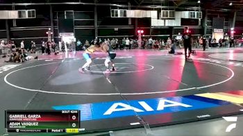 135 lbs Round 3 - Adam Vasquez, Roughhouse vs Gabriell Garza, Sunnyside Wrestling