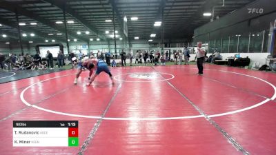 160 lbs Round Of 16 - Tarik Rudanovic, Ascend vs Kaleb Miner, Keene