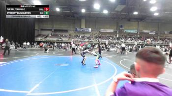 98 lbs Quarterfinal - Diesel Trujillo, Duran Elite vs Everett Dumbleton, Bear Cave