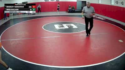 101 lbs Cons. Round 5 - Bradley Vargovich, Greater Latrobe vs Reed Ballash, Derry