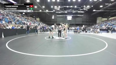 190 lbs Cons. Round 1 - Leo Doerger, Wichita-Bishop Carrol vs Cason Horton, Newton