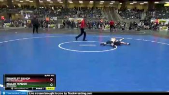 67 lbs Quarterfinal - Kellen Fender, Idaho Gold vs Brantley Bishop, Bulldog Mat Club