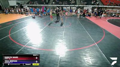 75 lbs Round 1 (8 Team) - Harlym Ward, Utah vs Taya Beeman, Montana