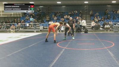 113 lbs Consi Of 64 #2 - Landon Edwards, AZ vs Anthony Sateriale, MA