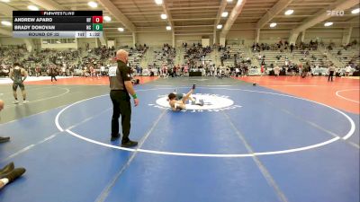 113 lbs Round Of 32 - Andrew Aparo, NY vs Brady Donovan, NC
