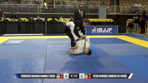 Vitor Henrique Andrade Da Paixão vs Francisco Ricardo Ramirez Figuer 2025 Pan Jiu Jitsu IBJJF Championship