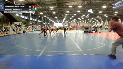 220 lbs Rr Rnd 1 - Olasubomi Atanlogun, Indiana Outlaws Gray vs Anthony Pasquale, Diesel Wrestling Academy