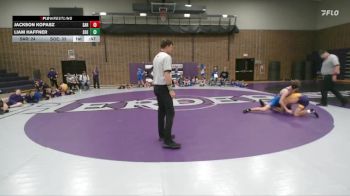 120 lbs Finals (2 Team) - Liam Haffner, Southeast vs Jackson Kopasz, Saratoga Middle School