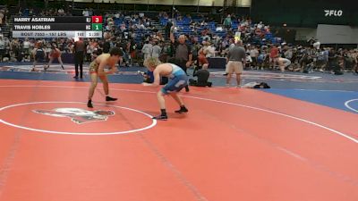 157 lbs Round Of 128 - Harry Asatrian, NJ vs Travis Nobles, NC