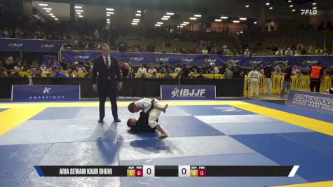Kiera Bre Thomas vs Aria Sewani Kaur Bhuhi 2026 Pan Kids Jiu-Jitsu IBJJF Championship