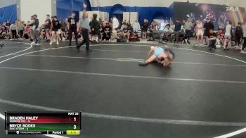 98 lbs Round 2 (8 Team) - Bryce Books, Ohio Storm vs Braden Haley, Warrior RTC