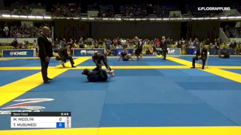 MICHELLE NICOLINI vs TAMMI MUSUMECI 2018 World IBJJF Jiu-Jitsu No-Gi Championship