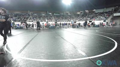 55 lbs Consi Of 8 #2 - Wyatt Worth, Collinsville Cardinal Youth Wrestling vs Richard Widman, Husky WC