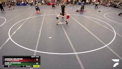 59-66 lbs Cons. Round 2 - Kade McNamara, Minnesota vs Jamison Brummer, St. Francis Gladiators