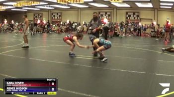 108 lbs Round 5 (6 Team) - Kara Dover, MGW- Bangster Berry vs Renee Hudson, MGW- Swirly Pop