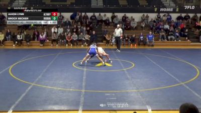 126 lbs Jaxon Lynn, Belleville (Althoff Catholic) vs Brock Becker, Freeburg
