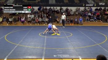 126 lbs Jaxon Lynn, Belleville (Althoff Catholic) vs Brock Becker, Freeburg