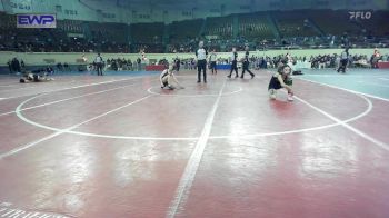 96 lbs Semifinal - Kaylee Thomas, Duncan Lady Demons vs Jadyn Walker, Harrah