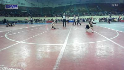 96 lbs Semifinal - Kaylee Thomas, Duncan Lady Demons vs Jadyn Walker, Harrah