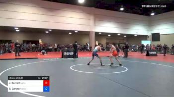 126 kg Consolation - Justin Surrett, Michigan vs Brodie Conner, Ground Up USA