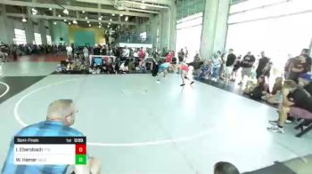 98 lbs Semifinal - Isaiah Ebersbach, Titan Mercury WC vs Wyatt Hamer, Colorado Regulators
