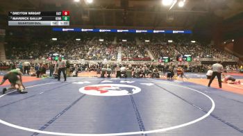 4A-126 lbs Quarterfinal - Maverick Gallup, Kelly Walsh vs Dreyton Wright, Cheyenne East