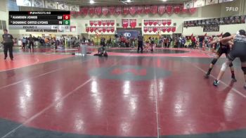 140 lbs Round 5 - Kamden Jones, Stillwater Area Wrestling vs Dominic Ortiz-Lyons, Pinnacle Wrestling