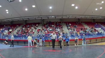 Girls 107 lbs 1st Place Match - Isabel Balkin, Oxford vs Holly Beall, Saltillo High School