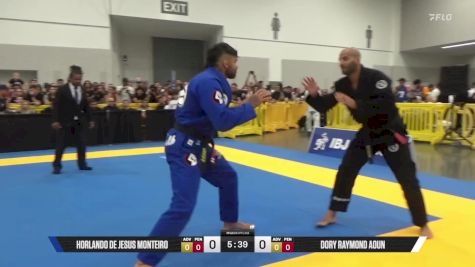 Dory Raymond Aoun vs Horlando De Jesus Monteiro 2025 World Master IBJJF Jiu-Jitsu Championship