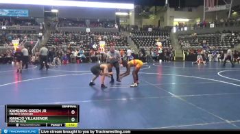 105 lbs Semifinal - Ignacio Villasenor, Pomona Elite vs Kameron Green Jr, The Best Wrestler