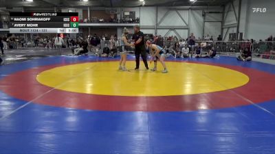 131 lbs Semifinal - Naomi Sohriakoff, Iowa Central Community College vs Avery Mohr, Iowa Central Community College