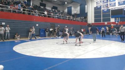 107 lbs Consy 2 - Nicholas Johnson, Ligonier Valley vs Carter Baker, Burgettstown