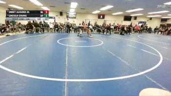 138 lbs Champ. Round 4 - Lincoln Chung, LB Poly vs Jimmy Alvarez Jr., Millikan