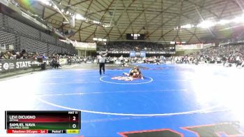 2A 175 lbs Champ. Round 1 - Samuel Nava, Columbia River vs Levi DiCugno, Orting