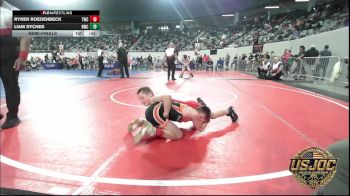76 lbs Semifinal - Ryker Roedenbeck, Tahlequah Wrestling Club vs Liam Dyches, Bartlesville Wrestling Club