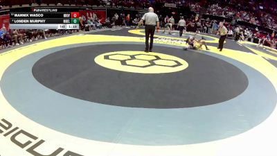 D1-150 lbs Quarterfinal - Mannix Wasco, No. Royalton vs Londen Murphy, Moeller