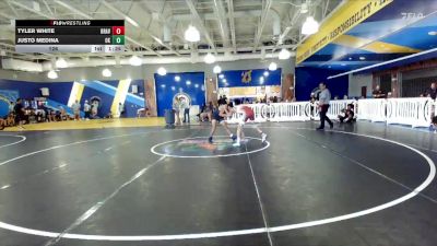 126 lbs Round 2 (8 Team) - Justo Medina, OutKast WC vs Tyler White, Braves WC