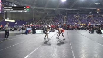 133 lbs Semis & 3rd Wb (16 Team) - Isaiah Rubio, Life University vs Luke Rioux, Indiana Tech