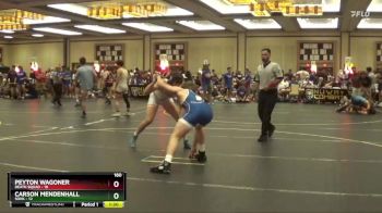 180 lbs Round 2 (6 Team) - Peyton Wagoner, Death Squad vs Carson Mendenhall, SOHK